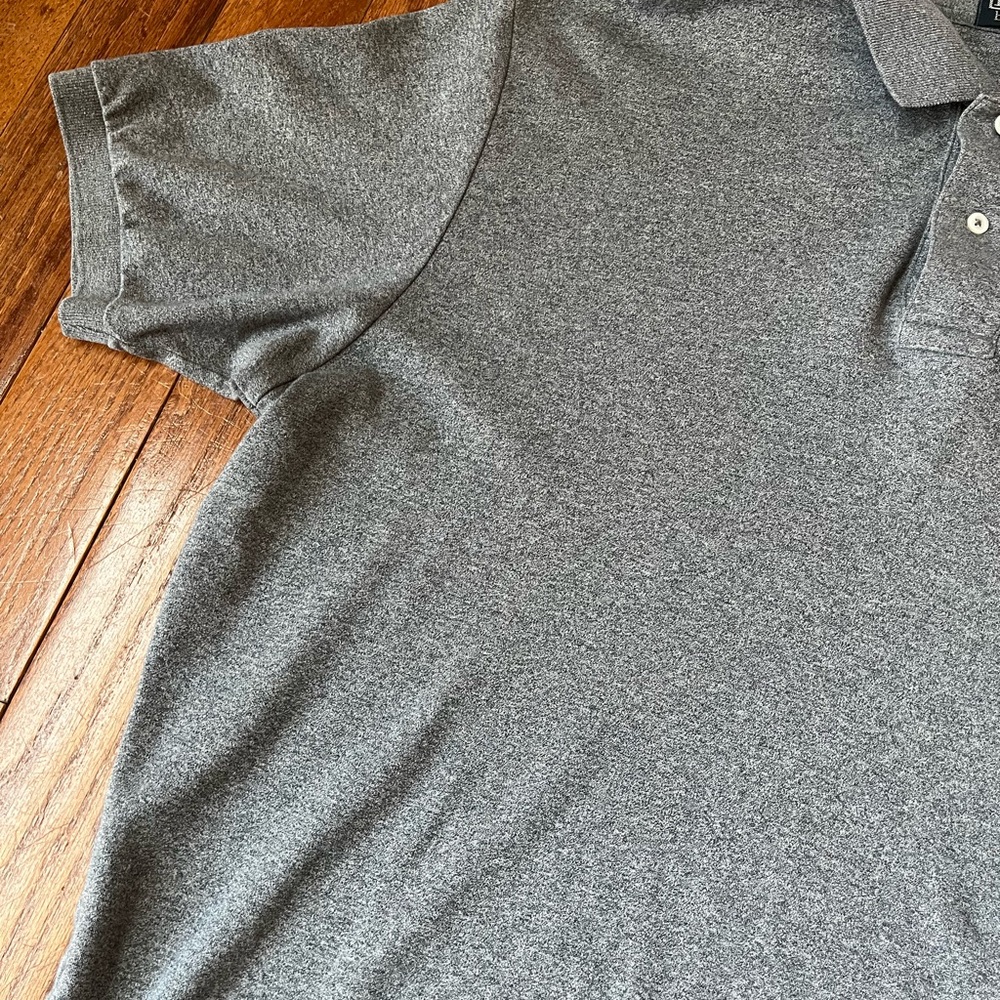 EUC - Men’s Polo by Ralph Lauren, Gray, XL - Picture 4 of 7